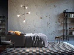 Divano Letto moderno con rivestimento sfoderabile e lavabile di diverse finiture