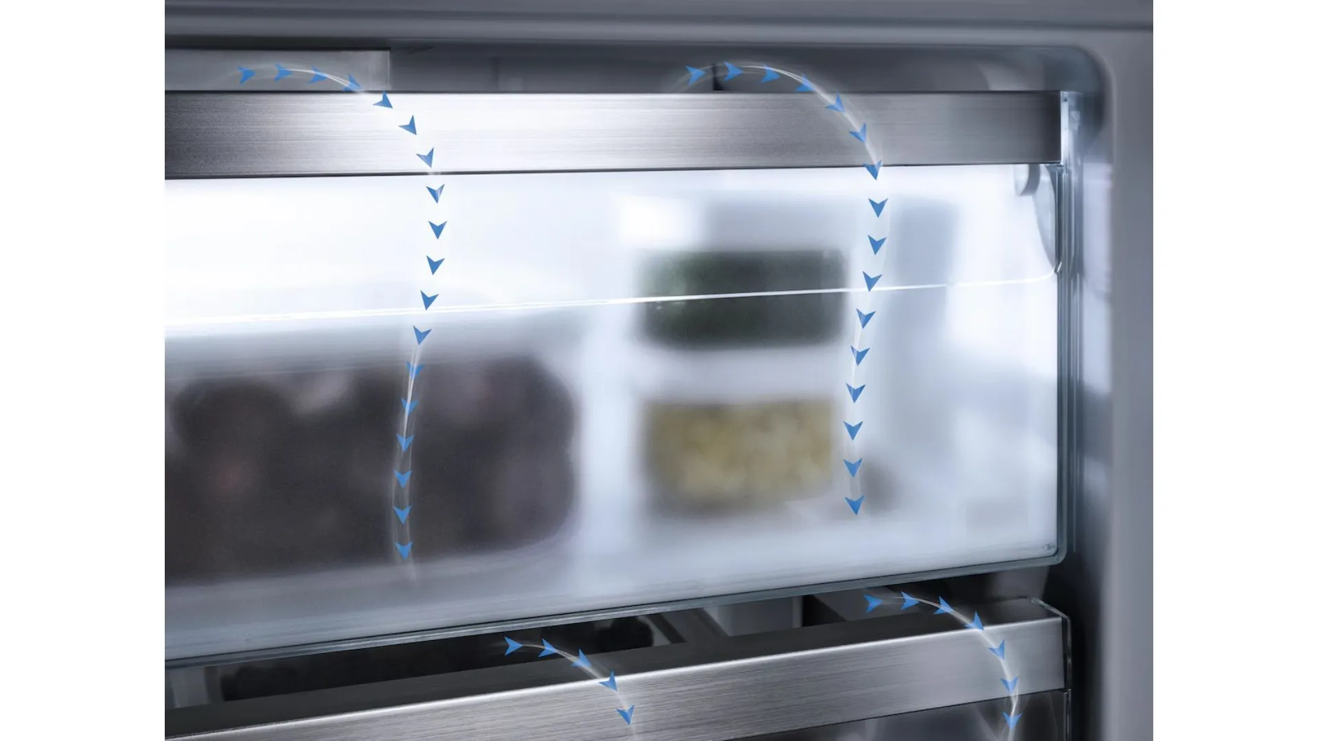 Frigo-Congelatore Miele con luce a LED comoda e sistema NoFrost