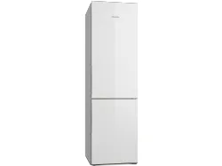 Frigo-Congelatore Miele con design in vetro Brilliant WhiteKFN4898AD 