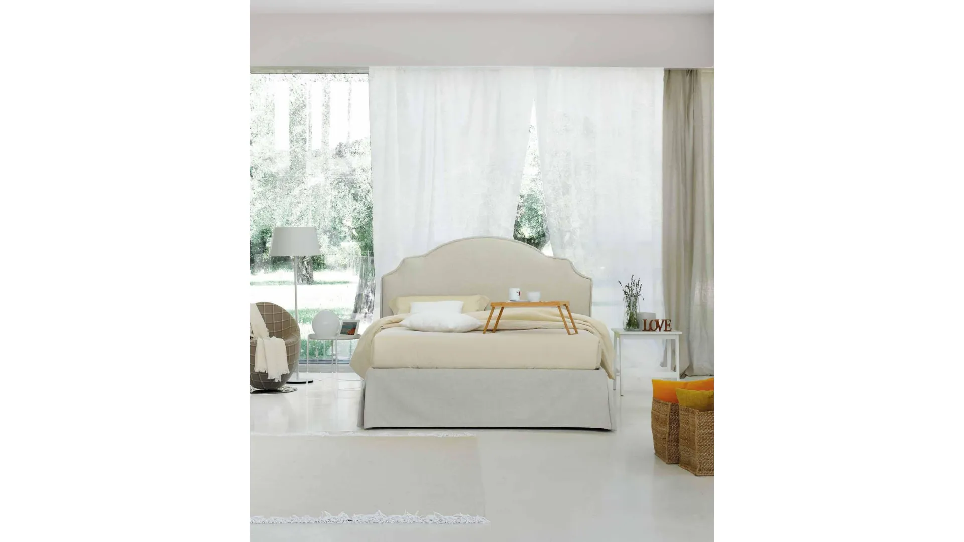 Letto Matrimoniale Fiordaliso con contenitore