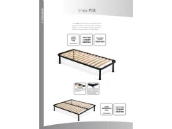 Letto matrimoniale con testiera stondata, materiali di qualità e finiture personalizzabili