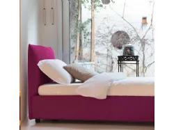 Letto Singolo modello Bridge con box contenitore